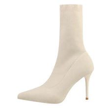 Load image into Gallery viewer, Designer boots Balmain boots ysl boots loewe sexy calf boots leather Stuart weitzman Amina muaddi
