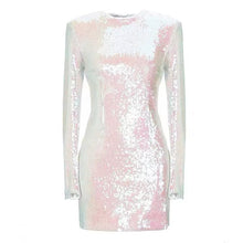 Load image into Gallery viewer, Bodycon dress sexy dress house of cb Balenciaga Balmain revolve reformation retrofete asos sequin mini dress