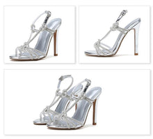 Load image into Gallery viewer, Mary Heels || Silver