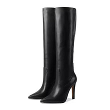 Load image into Gallery viewer, Designer boots Balmain boots ysl boots loewe sexy calf boots leather Stuart weitzman Amina muaddi