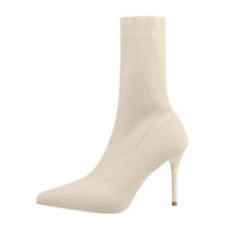 Load image into Gallery viewer, Designer boots Balmain boots ysl boots loewe sexy calf boots leather Stuart weitzman Amina muaddi