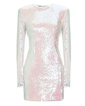Load image into Gallery viewer, Bodycon dress sexy dress house of cb Balenciaga Balmain revolve reformation retrofete asos sequin mini dress