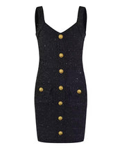 Load image into Gallery viewer, Balmain dress house of cb sexy dress old money fashion Balenciaga dress revolve reformation retrofete