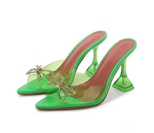 Load image into Gallery viewer, Bottega Veneta heels designer heels ysl heels gucci heels Balenciaga heels Chanel heels