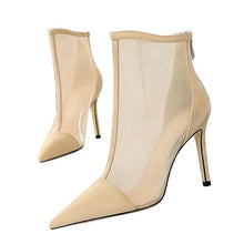 Load image into Gallery viewer, Designer boots Balmain boots ysl boots loewe sexy calf boots leather Stuart weitzman Amina muaddi