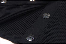 Load image into Gallery viewer, Lorna Cardigan Short || Black