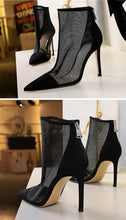 Load image into Gallery viewer, Designer boots Balmain boots ysl boots loewe sexy calf boots leather Stuart weitzman Amina muaddi