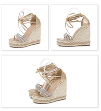 Load image into Gallery viewer, Millie Wedges || Gold