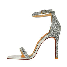 Load image into Gallery viewer, Demi Heels || Silver