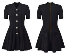 Load image into Gallery viewer, Elise Dress || Black