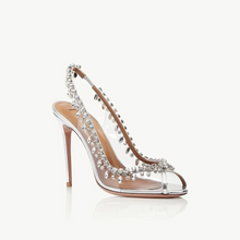 Load image into Gallery viewer, Nina Heels || Silver