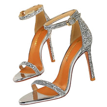 Load image into Gallery viewer, Demi Heels || Silver