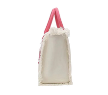 Load image into Gallery viewer, St Barth’s Fringe Bag || White
