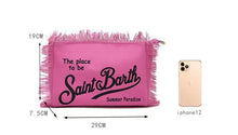 Load image into Gallery viewer, St Barth’s Clutch || Pink