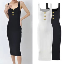 Load image into Gallery viewer, Maren Dress || Black