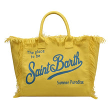 Load image into Gallery viewer, St Barth’s Fringe Bag || Yellow