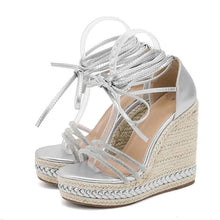 Load image into Gallery viewer, Millie Wedges || Silver