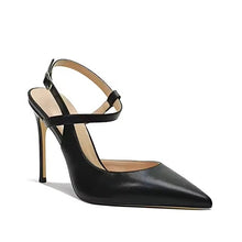 Load image into Gallery viewer, Bridget Heels || Black Leather