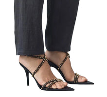 Load image into Gallery viewer, Charlotte Heels || Black