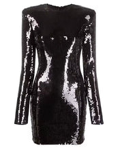 Load image into Gallery viewer, Piquet Dress || Black