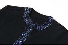 Load image into Gallery viewer, Lorna Cardigan Short || Black