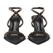 Load image into Gallery viewer, Charlotte Heels || Black