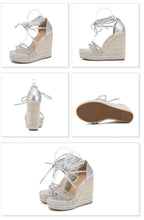 Load image into Gallery viewer, Millie Wedges || Silver