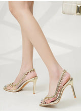 Load image into Gallery viewer, Nina Heels || Gold