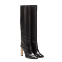 Load image into Gallery viewer, Designer boots Balmain boots ysl boots loewe sexy calf boots leather Stuart weitzman Amina muaddi
