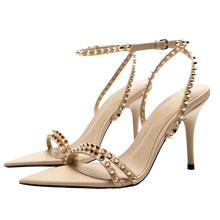 Load image into Gallery viewer, Charlotte Heels || Nude