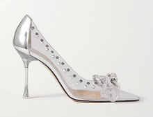 Load image into Gallery viewer, Bottega Veneta heels designer heels ysl heels gucci heels Balenciaga heels Chanel heels