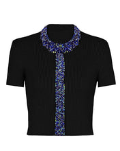 Load image into Gallery viewer, Lorna Cardigan Short || Black