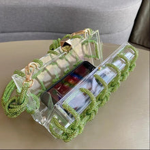Load image into Gallery viewer, cult gaia bag clear designer crystal bag