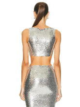 Load image into Gallery viewer, shopluxhouse sequin skirt set