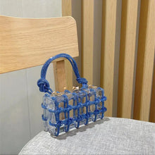 Load image into Gallery viewer, lucite knot bag