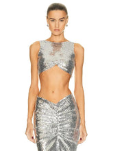Load image into Gallery viewer, shopluxhouse sequin skirt set