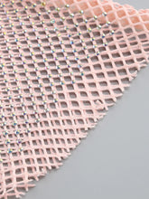 Load image into Gallery viewer, rhinestone mesh maxi dress house of cb
