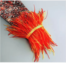 Load image into Gallery viewer, ostrich feather blazer dress
