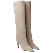 Load image into Gallery viewer, Shopluxhouse suede boots ysl bottega Yurman Yeezy revolve 
