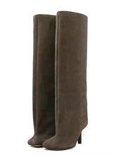 Load image into Gallery viewer, Designer boots Balmain boots ysl boots loewe sexy calf boots leather Stuart weitzman Amina muaddi 
