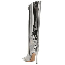 Load image into Gallery viewer, Designer boots Balmain boots ysl boots loewe sexy calf boots leather Stuart weitzman Amina muaddi 
