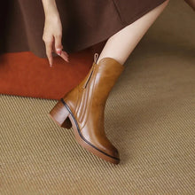 Load image into Gallery viewer, Designer boots Balmain boots ysl boots loewe sexy calf boots leather Stuart weitzman Amina muaddi 
