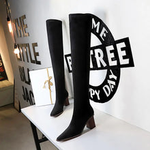 Load image into Gallery viewer, Designer boots Balmain boots ysl boots loewe sexy calf boots leather Stuart weitzman Amina muaddi 
