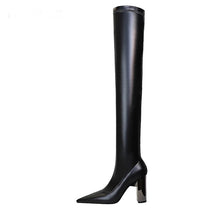 Load image into Gallery viewer, Designer boots Balmain boots ysl boots loewe sexy calf boots leather Stuart weitzman Amina muaddi 
