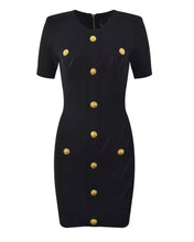 Load image into Gallery viewer, Balmain retrofete revolve miu miu dress

