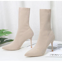 Load image into Gallery viewer, Designer boots Balmain boots ysl boots loewe sexy calf boots leather Stuart weitzman Amina muaddi 
