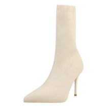 Load image into Gallery viewer, Designer boots Balmain boots ysl boots loewe sexy calf boots leather Stuart weitzman Amina muaddi 

