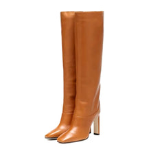 Load image into Gallery viewer, Designer boots Balmain boots ysl boots loewe sexy calf boots leather Stuart weitzman Amina muaddi 
