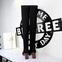 Load image into Gallery viewer, Designer boots Balmain boots ysl boots loewe sexy calf boots leather Stuart weitzman Amina muaddi 
