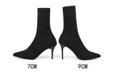 Load image into Gallery viewer, Designer boots Balmain boots ysl boots loewe sexy calf boots leather Stuart weitzman Amina muaddi 
